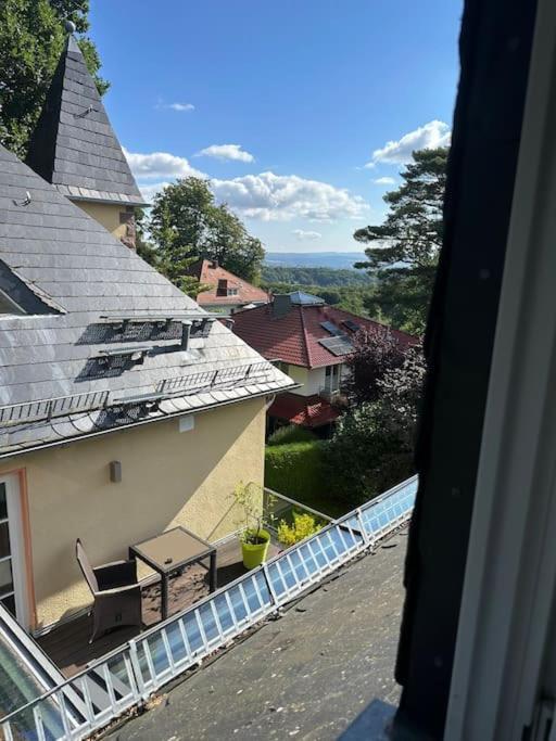 Panorama Penthouse In Wunderschoener Villa Касел Екстериор снимка